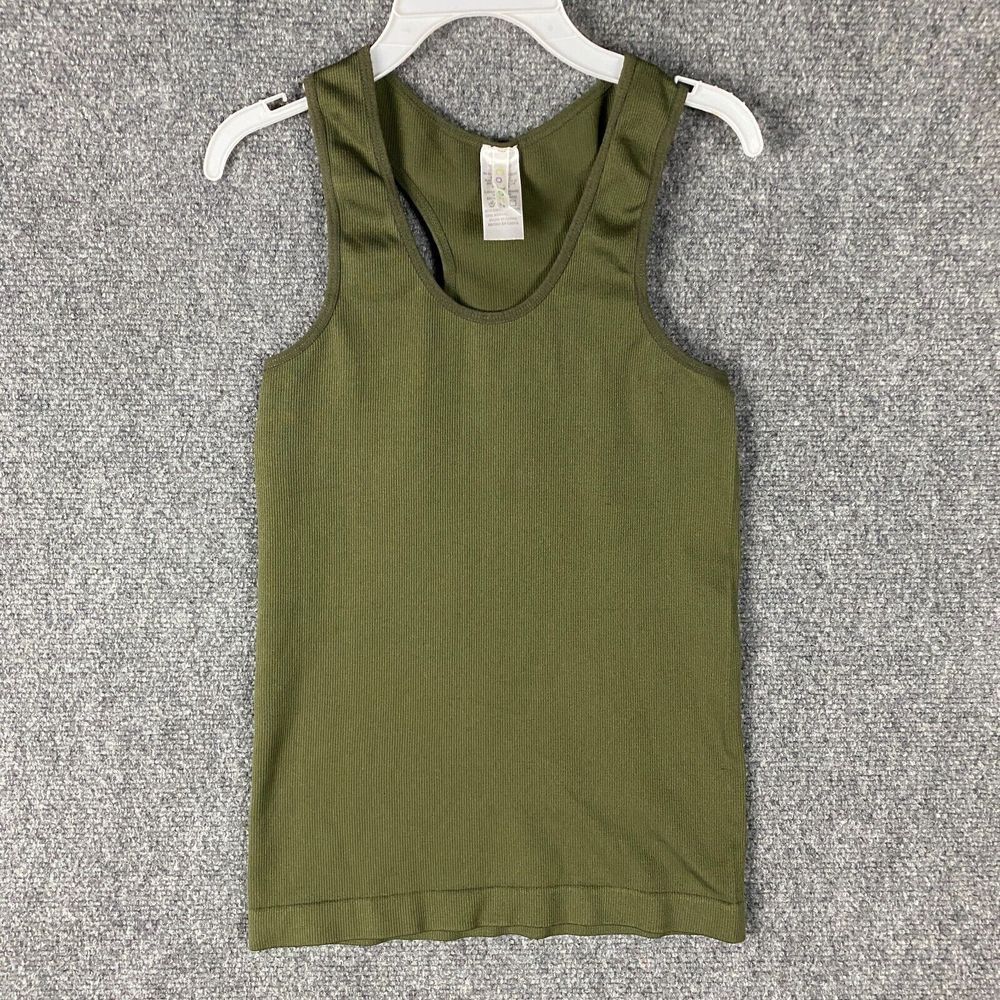 Colorful Tank Top Girls One Size Green Polyester Blend OS‎